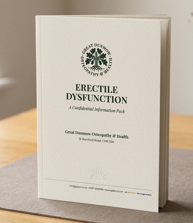 Erectile Dysfunction Information Pack