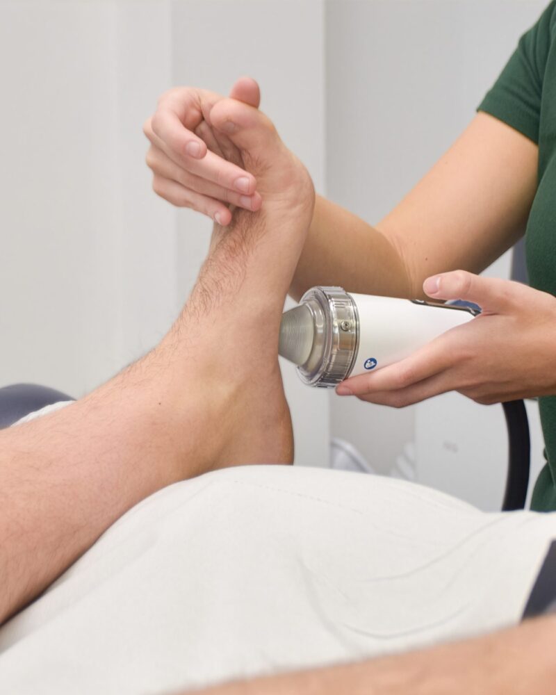 Heel Pain Focused Shockwave Treatment